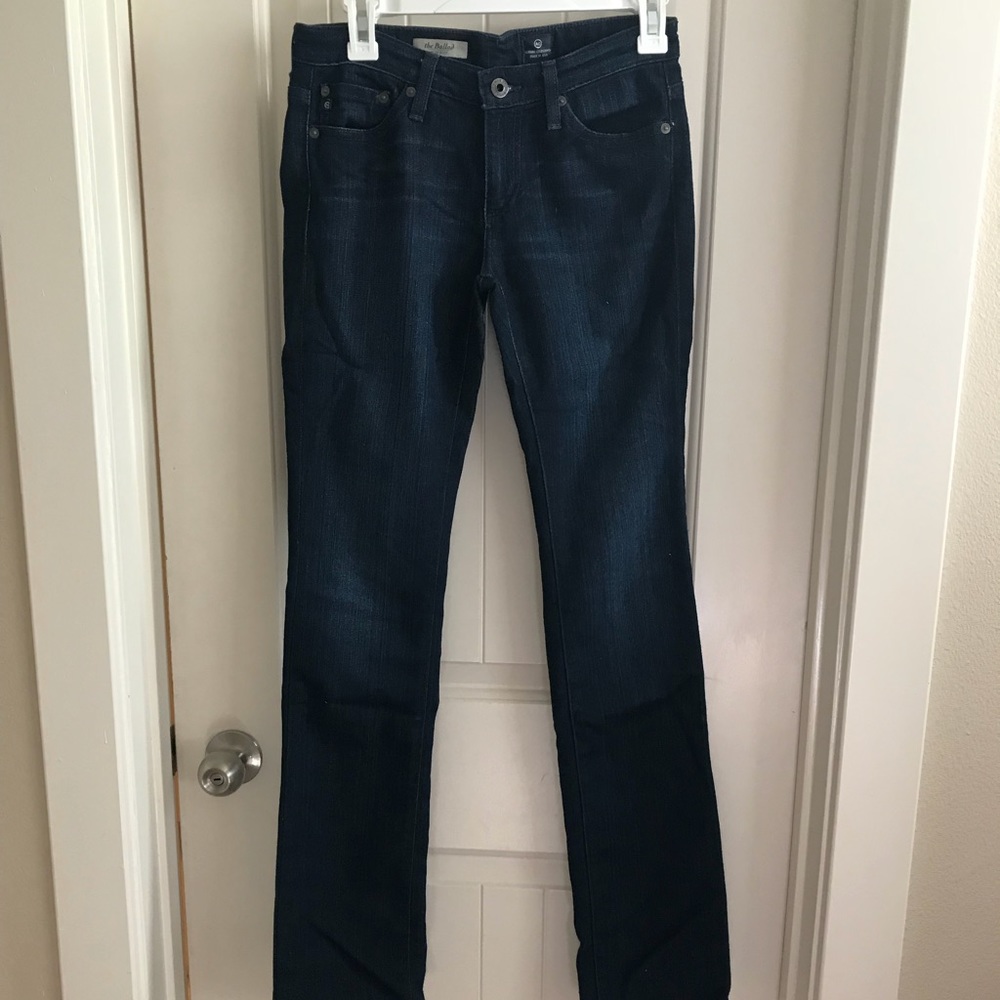 Ag slim Ballad dark rinse jeans